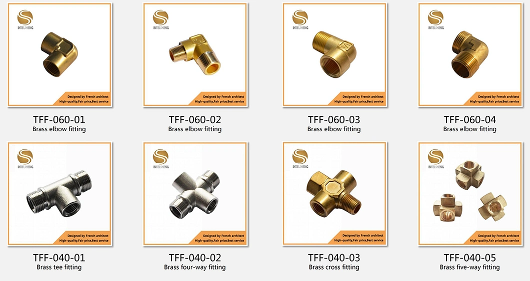 50% off Brass Elbow Pipe 90 Degree DN8 1/4" 1/8" 1/2" Push Fit Fitting (TFF-060-04)