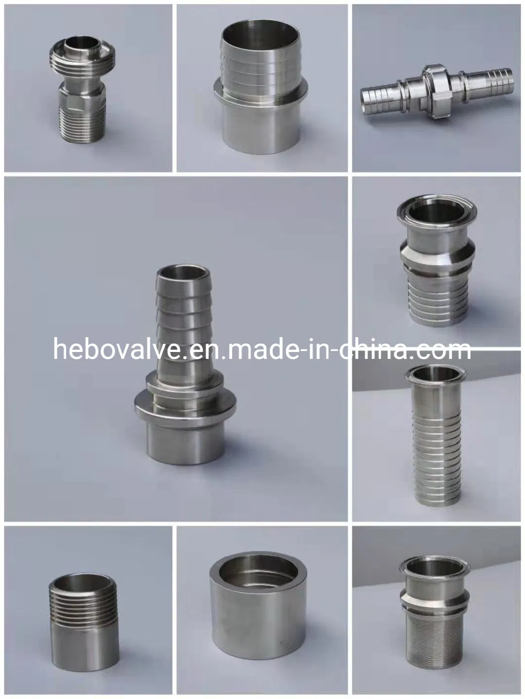 Sanitary Stainless Steel Hex Type Male Coupling